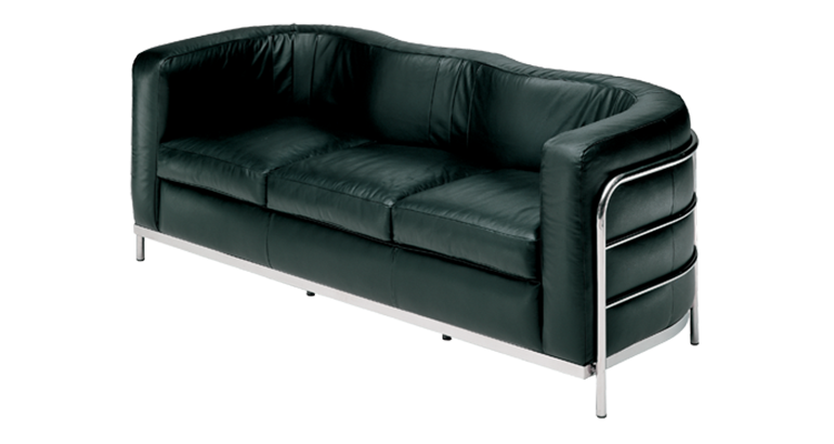 Elegant Sofa with Leather or Fabric Cover Onda | Zanotta