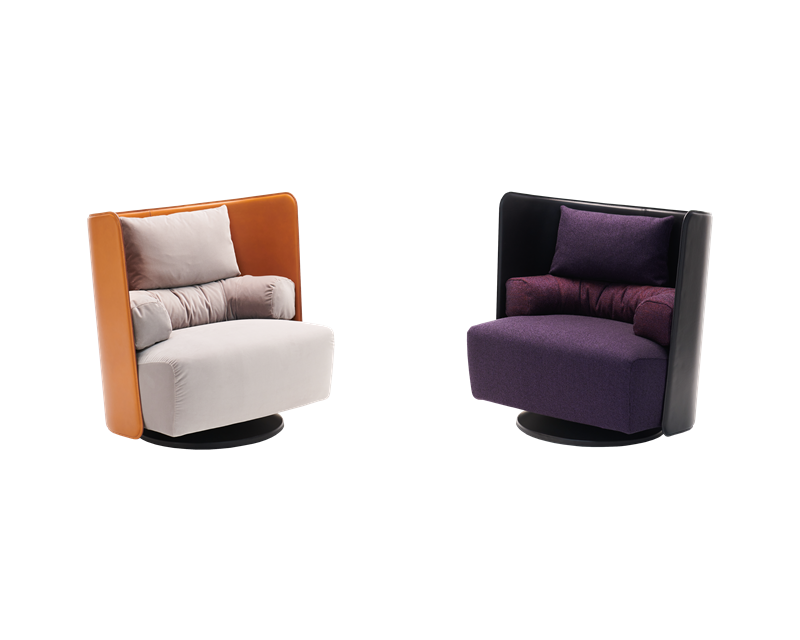 Swivel Armchair for Home Campiello+ | Zanotta
