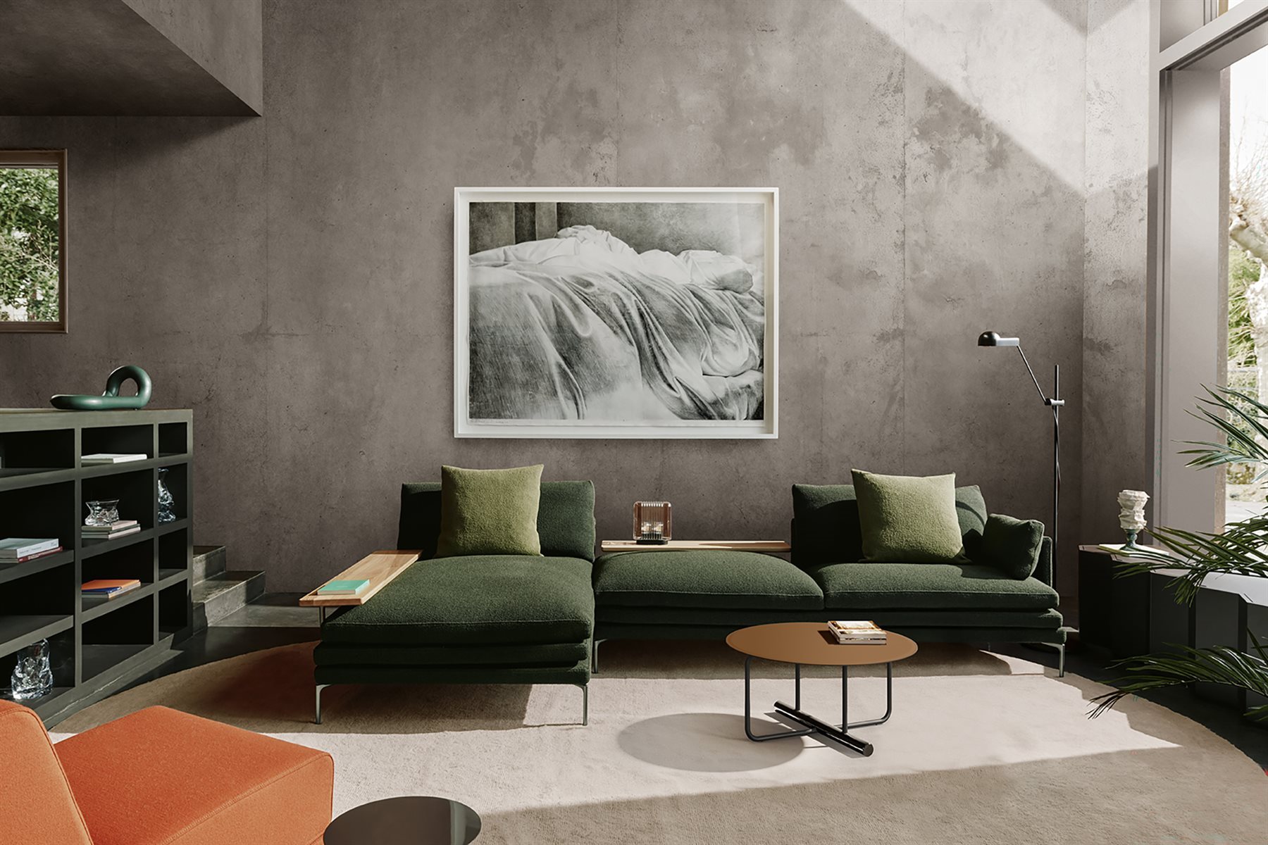 Modular Sofa and Lounge Chairs William | Zanotta